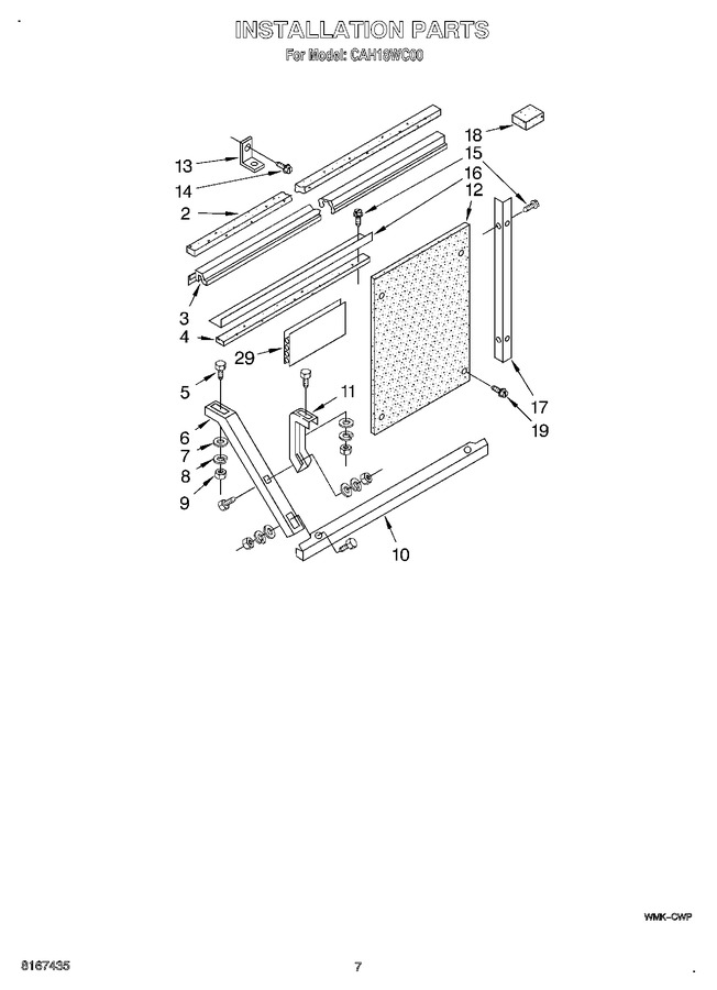 Diagram for CAH18WC00