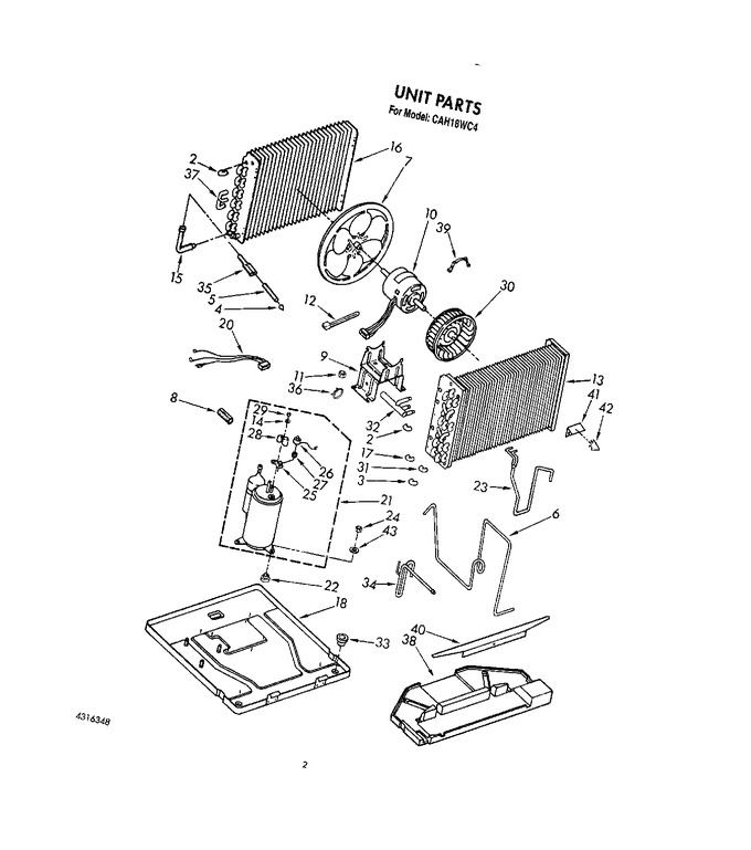 Diagram for CAH18WC4