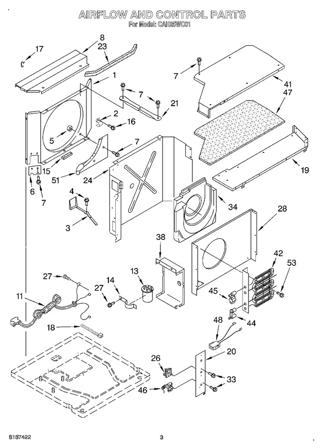 Diagram for CAH25WC01