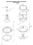 Diagram for 06 - Agitator, Basket And Tub