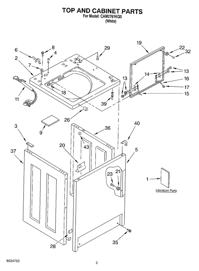 Diagram for CAM2761KQ0