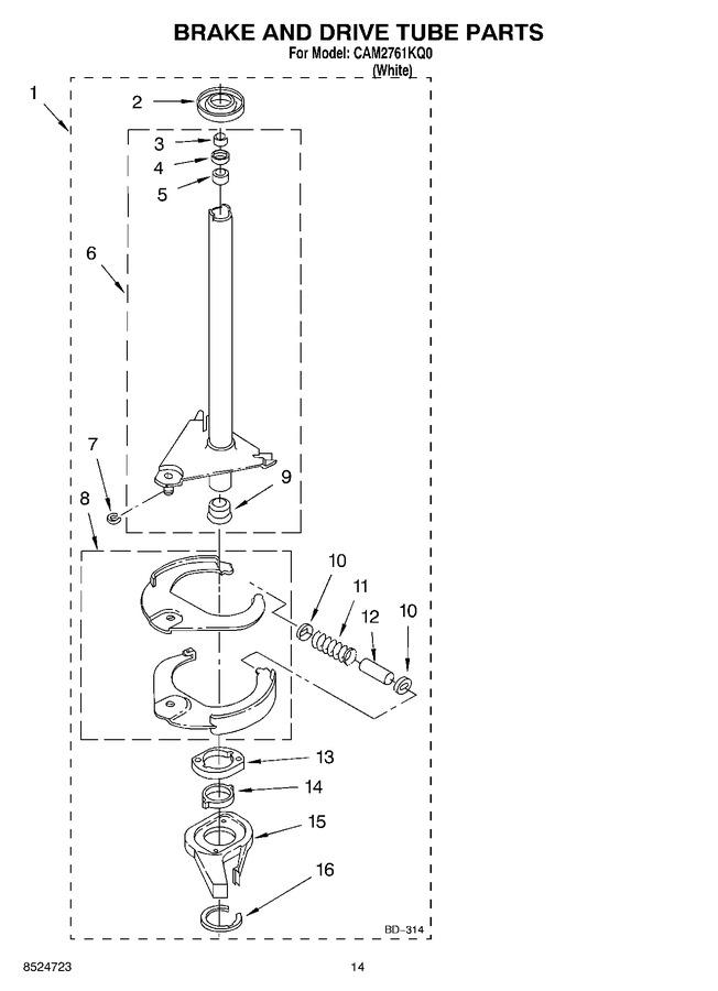 Diagram for CAM2761KQ0