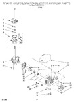 Diagram for 07 - Brake, Clutch, Gearcase, Motor And Pump