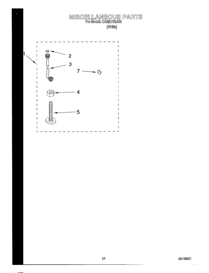 Diagram for CAM2762JQ0