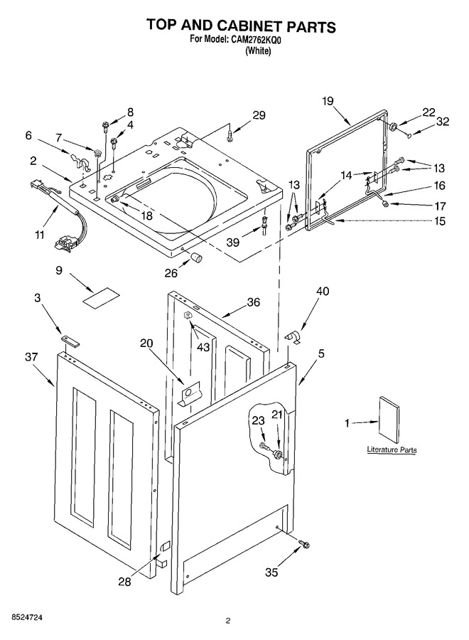 Diagram for CAM2762KQ0