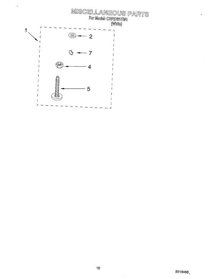 Diagram for CAP2761EW1
