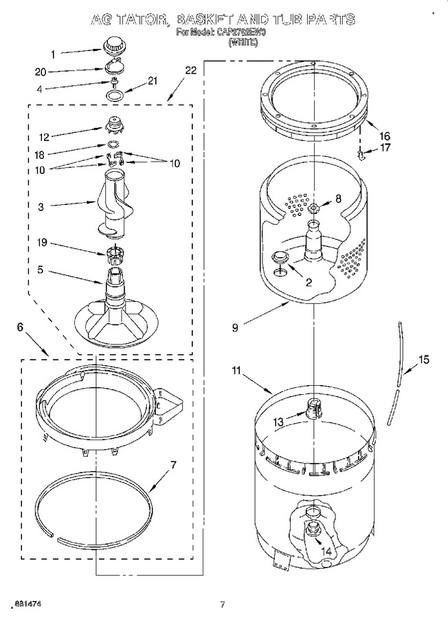 Diagram for CAP2762EW0