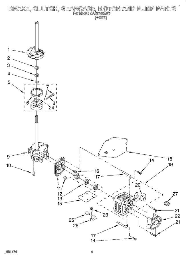 Diagram for CAP2762EW0