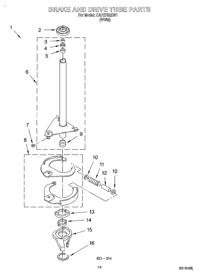 Diagram for CAP2762EW1