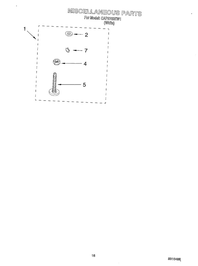 Diagram for CAP2762EW1