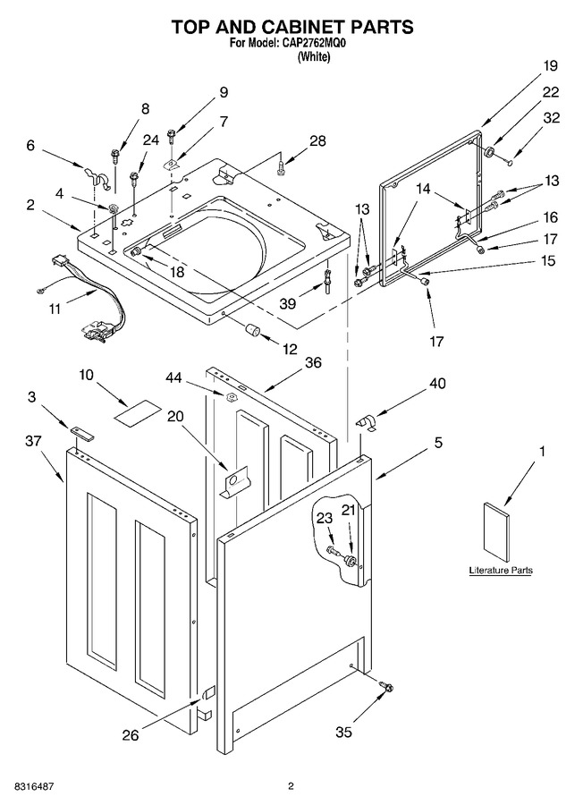 Diagram for CAP2762MQ0