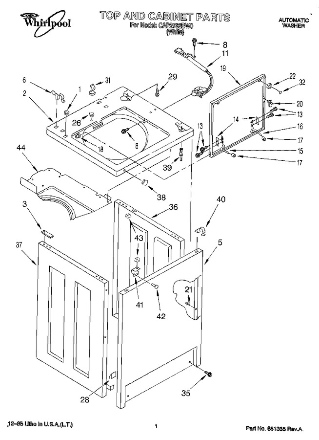 Diagram for CAP2782BW0