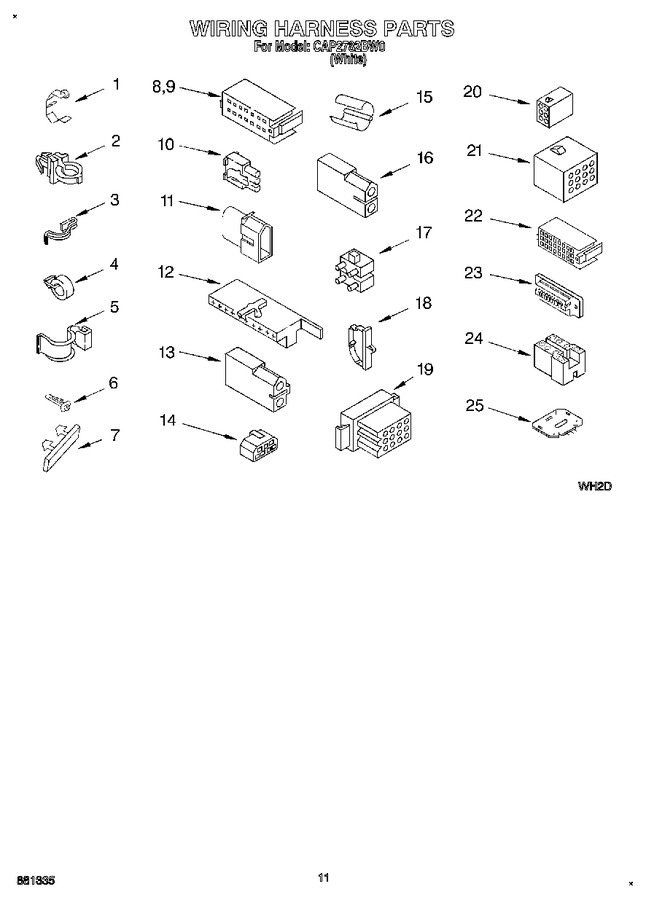 Diagram for CAP2782BW0
