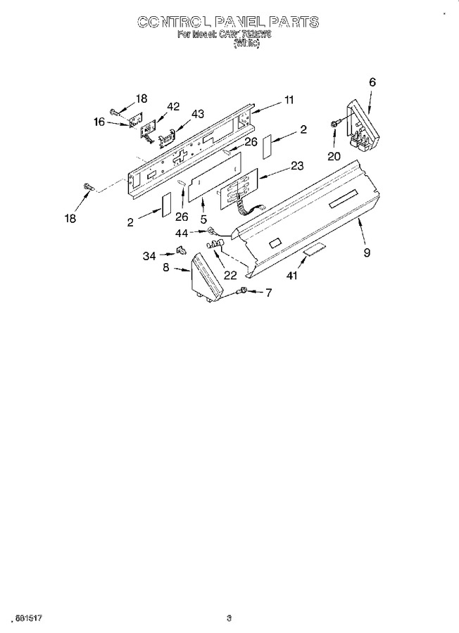 Diagram for CAW1762EW0