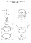 Diagram for 05 - Agitator, Basket And Tub