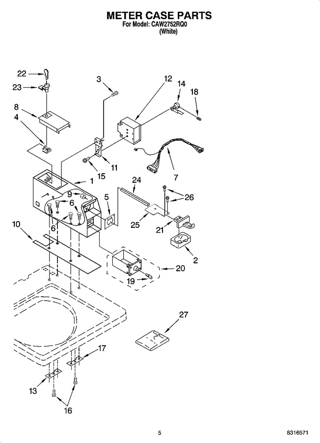Diagram for CAW2752RQ0