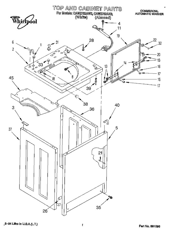 Diagram for CAW2762AN0