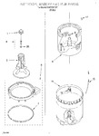 Diagram for 05 - Agitator, Basket And Tub