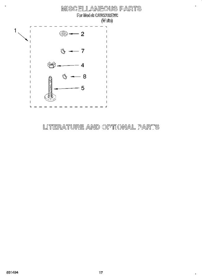Diagram for CAW2762EW0