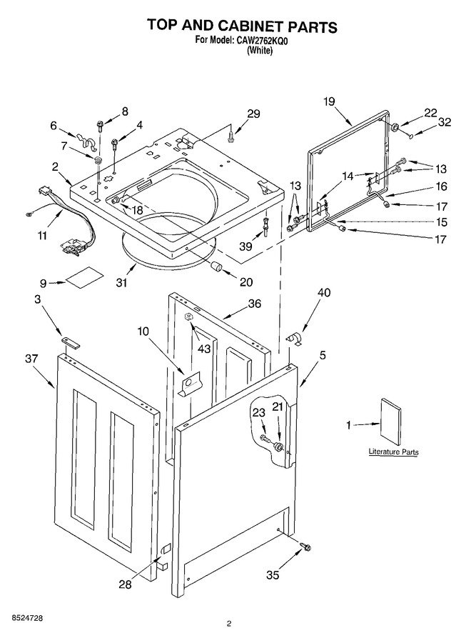 Diagram for CAW2762KQ0