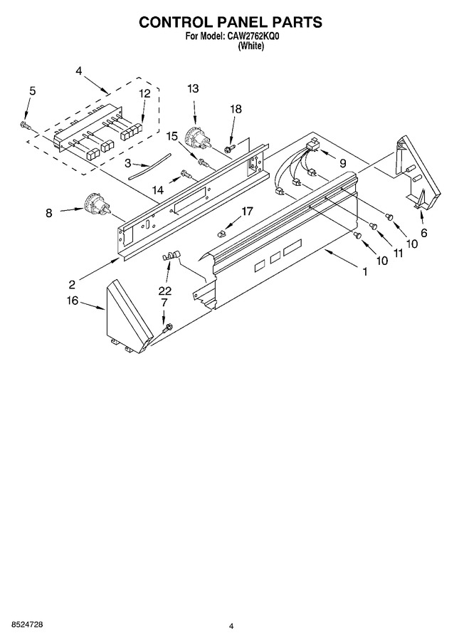 Diagram for CAW2762KQ0