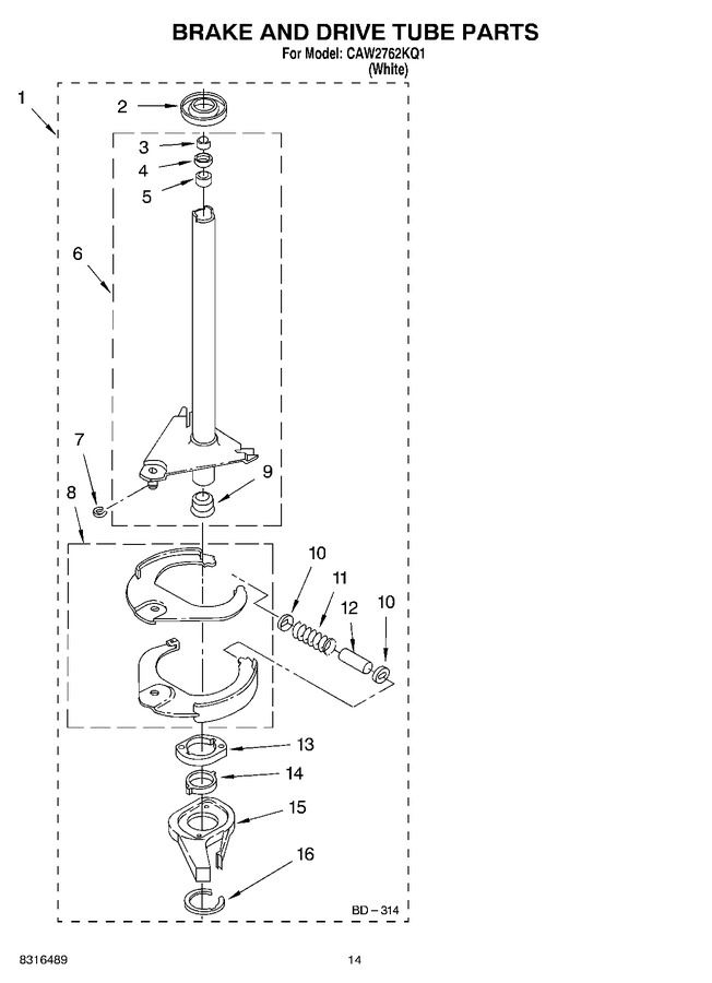 Diagram for CAW2762KQ1