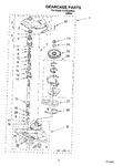 Diagram for 10 - Gearcase Parts