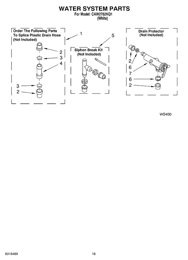 Diagram for CAW2762KQ1