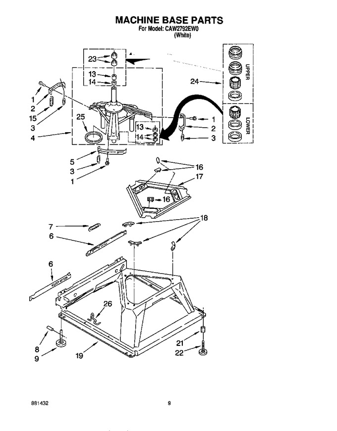 Diagram for CAW2792EW0