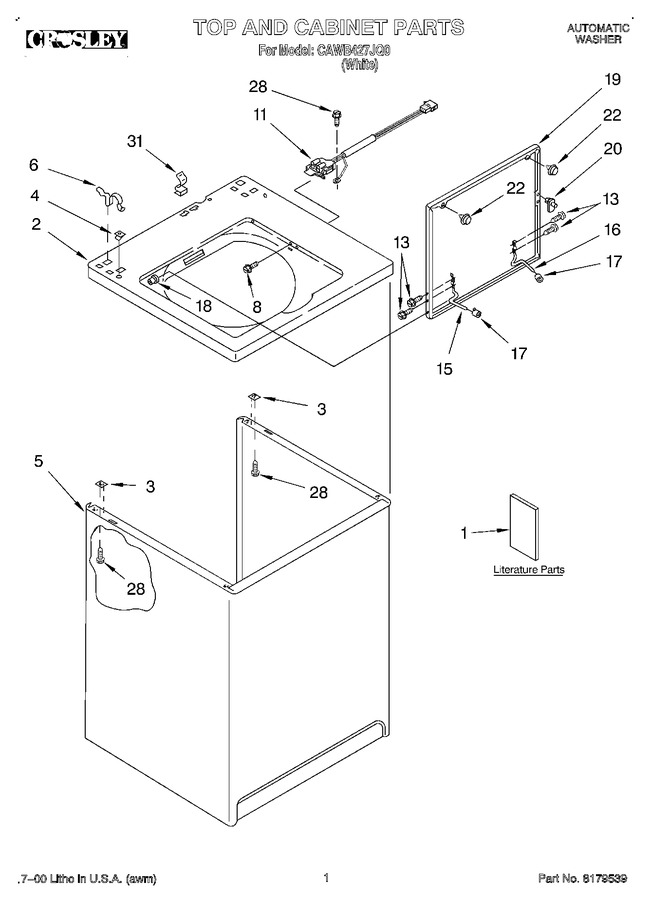 Diagram for CAWB427JQ0