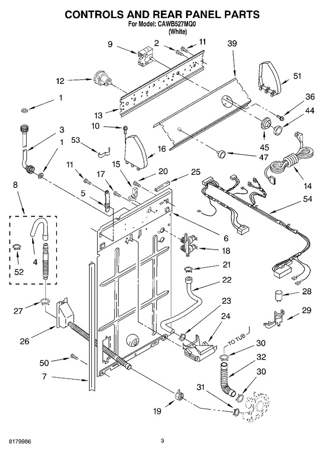 Diagram for CAWB527MQ0