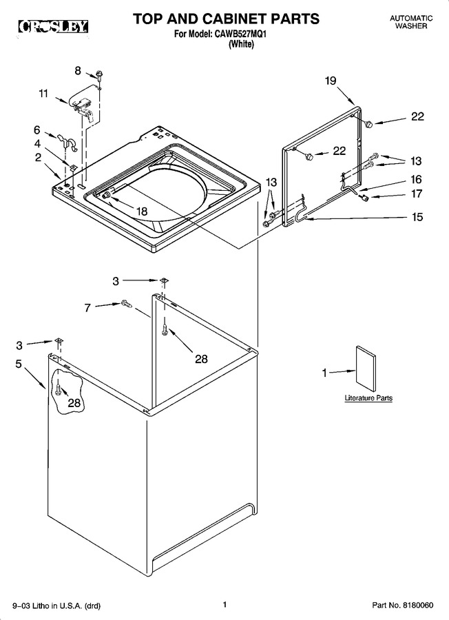 Diagram for CAWB527MQ1