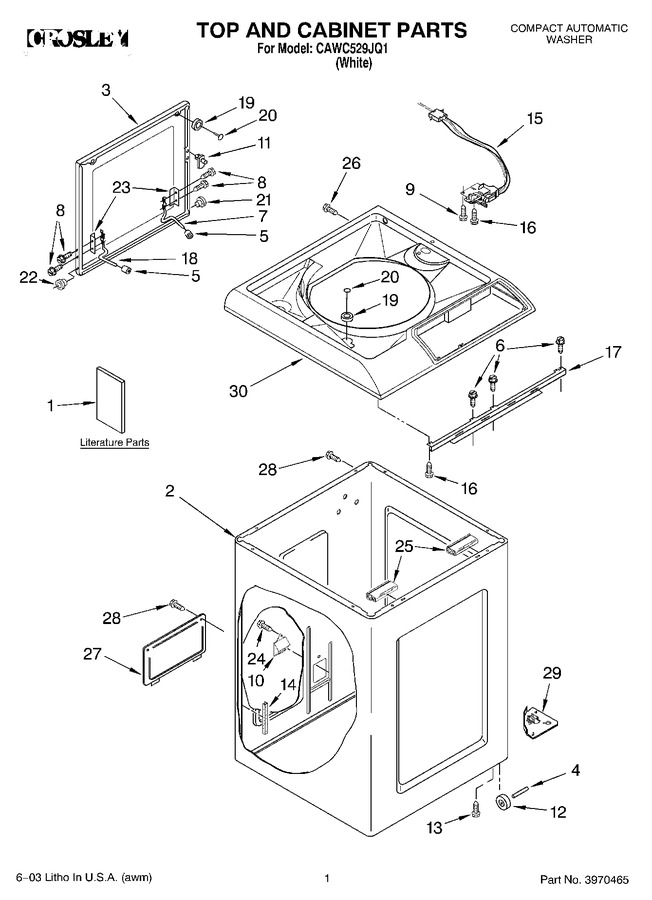 Diagram for CAWC529JQ1