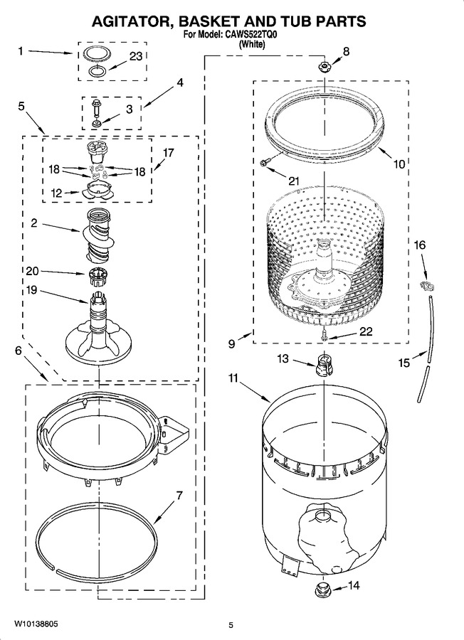 Diagram for CAWS522TQ0