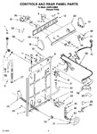 Diagram for 02 - Control And Rear Panel Parts
