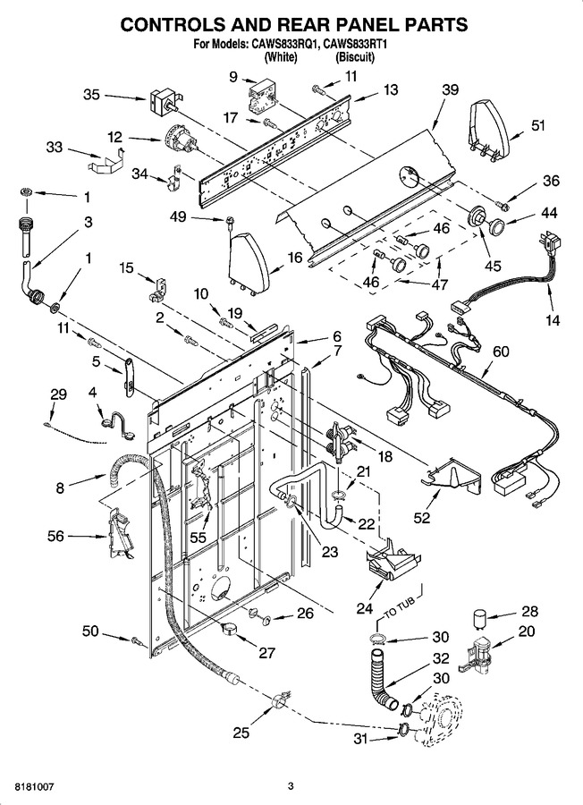 Diagram for CAWS833RT1
