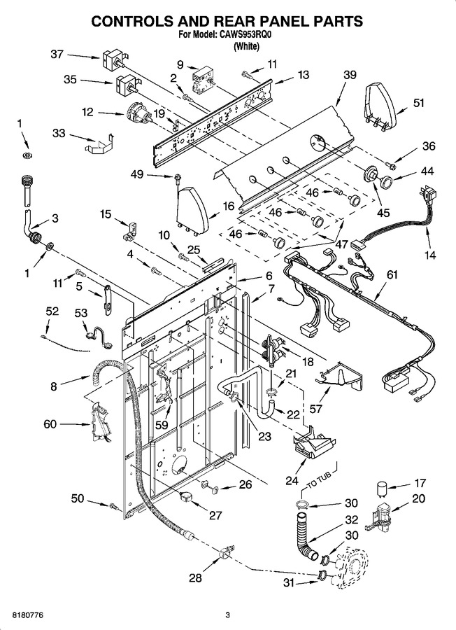 Diagram for CAWS953RQ0