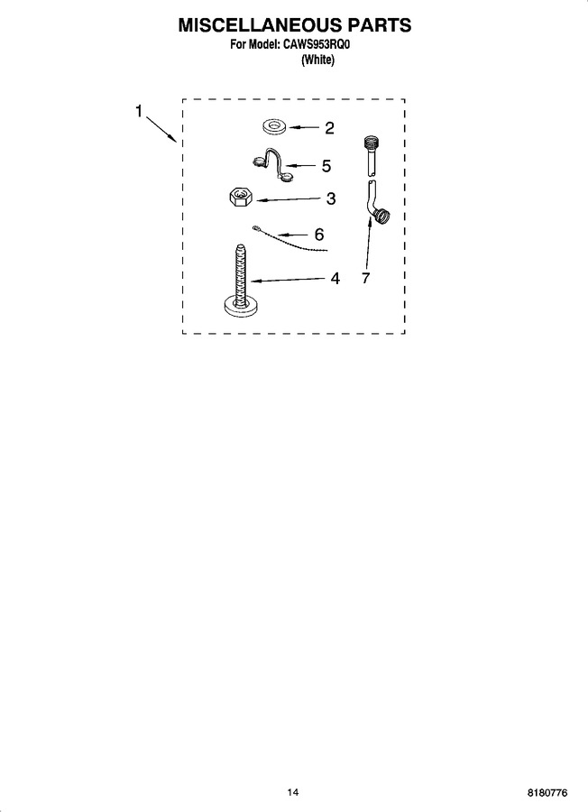 Diagram for CAWS953RQ0