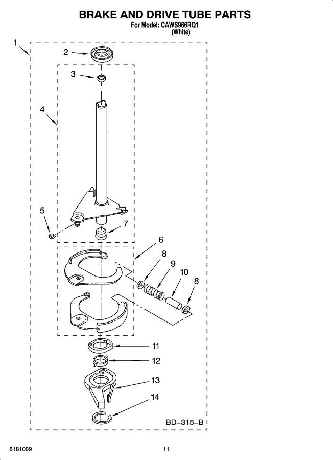 Diagram for CAWS966RQ1