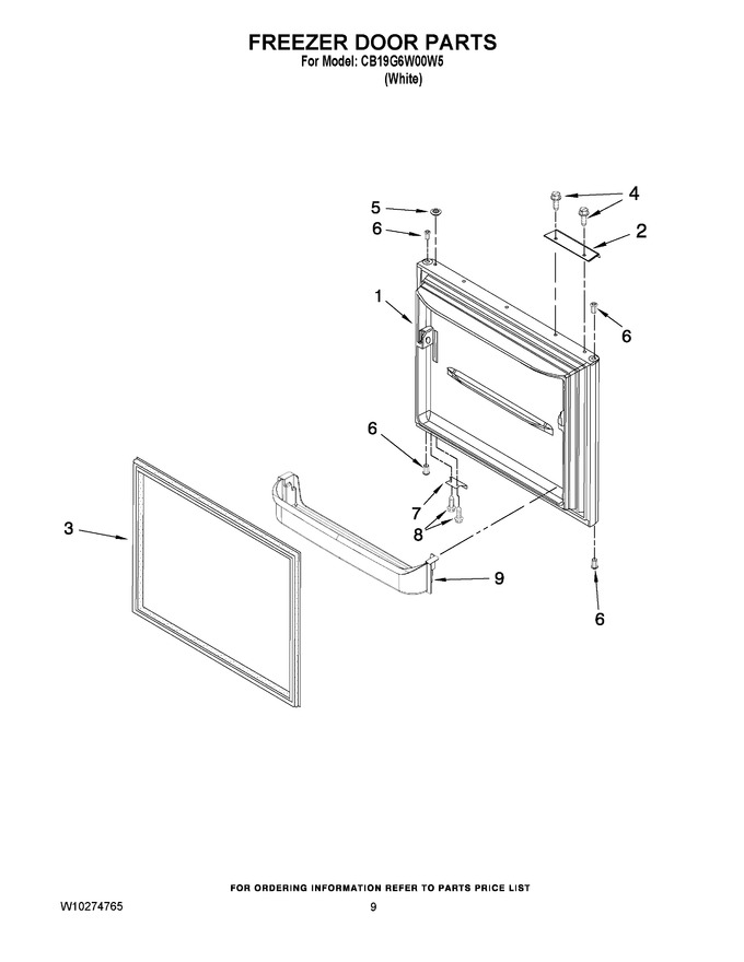 Diagram for CB19G6W00W5