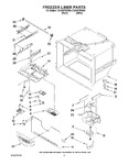 Diagram for 02 - Freezer Liner Parts