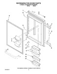 Diagram for 05 - Refrigerator Door Parts