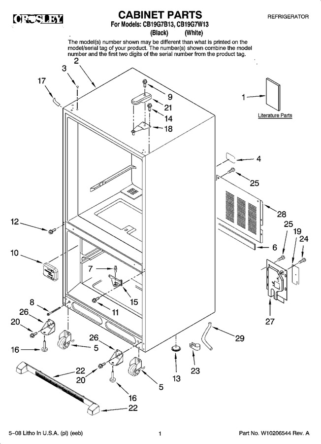 Diagram for CB19G7W13