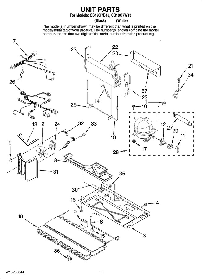 Diagram for CB19G7B13