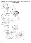Diagram for 05 - Brake, Clutch, Gearcase, Motor & Pump