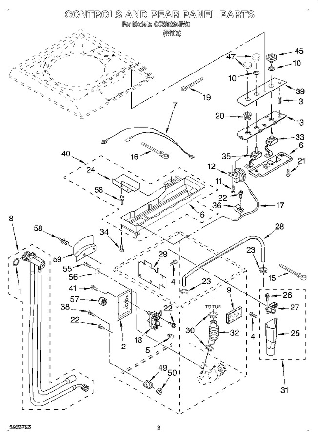 Diagram for CCW5264EW0