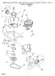 Diagram for 04 - Brake, Clutch, Gearcase, Motor And Pump