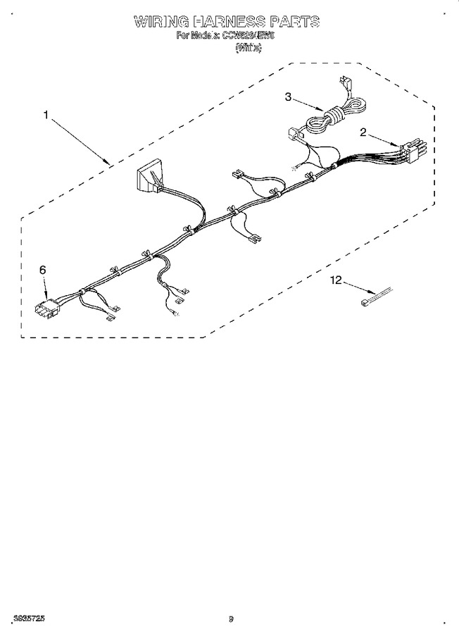 Diagram for CCW5264EW0
