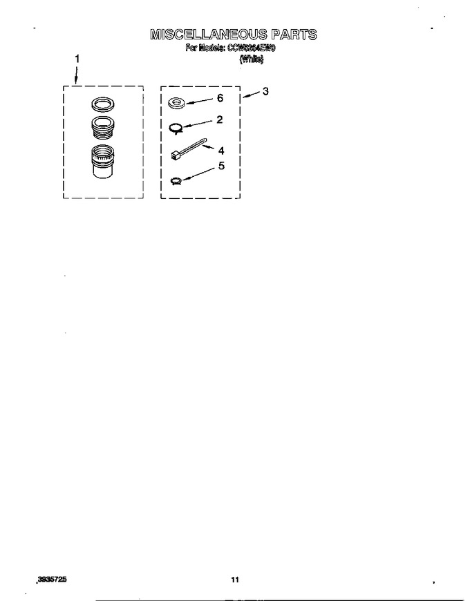 Diagram for CCW5264EW0