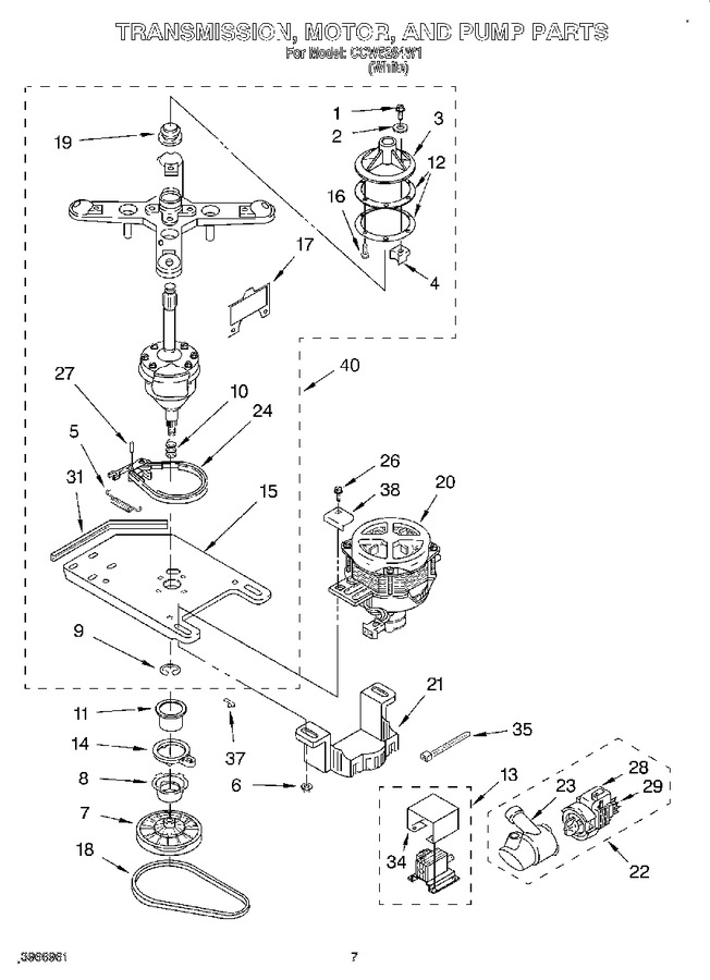 Diagram for CCW5264W1